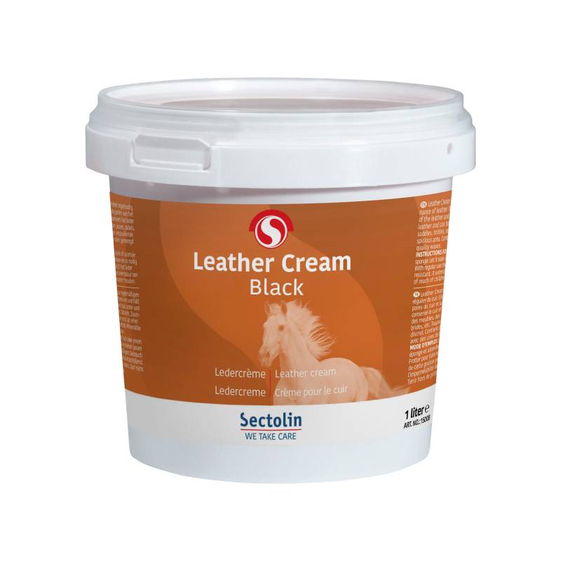 Sectolin Ledercrème - Schwarz - 1 Liter von Sectolin