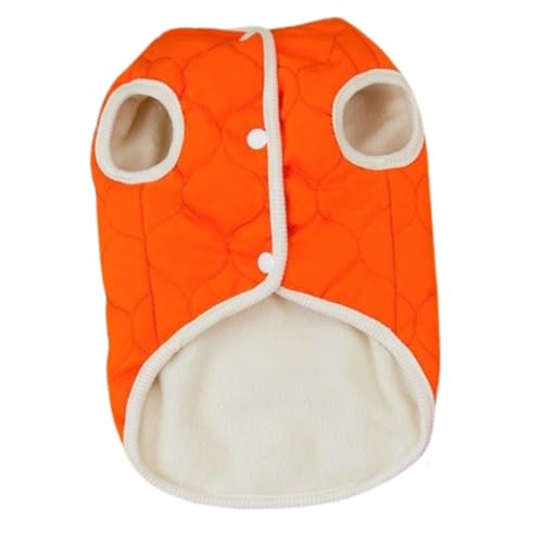 Sefdrert Haustierkleidung Herbst und Winter Hundekleidung Teddy Katze Haustierkleidung Winter Haustier Baumwollmantel Orange Sefdrert Haustierkleidung Herbst und Winter Hundekleidung Teddy Katze Haustierkleidung Winter Haustier Baumwollmantel Orange von Sefdrert