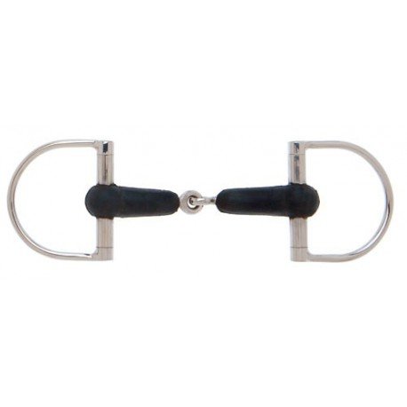 Filet Sefton D-Ring mit Gummimündung, Maße: 13,5 cm Filet Sefton D-Ring mit Gummimündung, Maße: 13,5 cm von Sefton