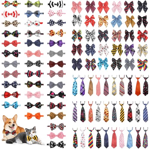 Segarty Fliege für Hunde und große Hundebänder-Set, 100 verstellbare Hundefliegen, Haustier-Halsbänder, Fellpflege-Zubehör, Großpackung für mittelgroße und große Hunde, Geburtstag, Party, Hochzeit Segarty Fliege für Hunde und große Hundebänder-Set, 100 verstellbare Hundefliegen, Haustier-Halsbänder, Fellpflege-Zubehör, Großpackung für mittelgroße und große Hunde, Geburtstag, Party, Hochzeit von Segarty
