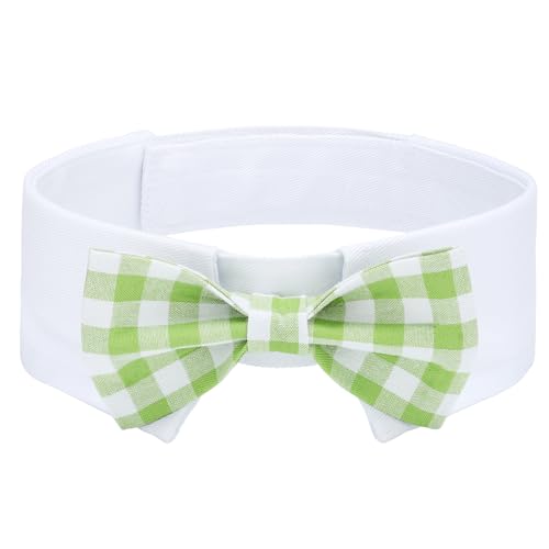 Segarty Hundefliege, verstellbar, grün kariert, Fliege für Hunde, große Haustier-Halsband, Smoking, bequeme Baumwolle, für Jungen, Haustiere, Pflegezubehör für formelle Hochzeit, Urlaub, Geburtstag Segarty Hundefliege, verstellbar, grün kariert, Fliege für Hunde, große Haustier-Halsband, Smoking, bequeme Baumwolle, für Jungen, Haustiere, Pflegezubehör für formelle Hochzeit, Urlaub, Geburtstag von Segarty