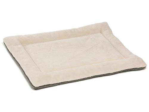 Segle Hundematte Waschbar Hygienisch und rutschfest Weiche Hundedecke mit Kuscheligem für Hunde Katzen Haustier Teppich Bettkissen aus Fleece Warm-beige-104 * 71CM von Segle