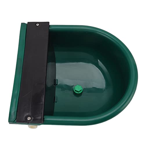 Automatische Vieh -Trinkschale Plastik verdickte dauerhafte Wassersparung Tierverkehrswaschbecken für Rinder Schafpferde grün 27,8 x 26,7 x 12 cm von Segrehy