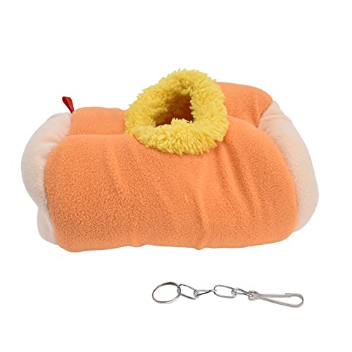Bird Bed Hamster Golden Bear Parrot Hedgehog Mini Foldable Warmth Thick Hanging Nest Portable Easy to Hang Save Space Convenient to Clean and Use for Parrots Hamsters Squirrels von Segrehy