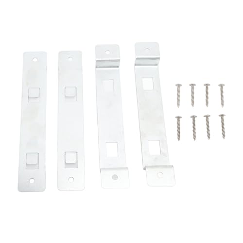 Bird House Hanger -Halterung verzinkter Stahlmontagehalterung für Feeder Nest Boxen Bäume Zäune Säulen 2 Set 6 x 1 Zoll von Segrehy