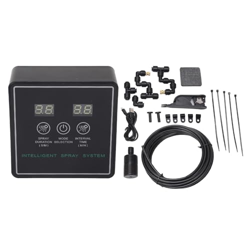 Reptiliennebel Smart Spray System Automatische Timing -Luftbefeuchter 360 Grad Verstellbarer Düsen Mister für Terrarium Reptile Luftbefeuchter für Reptilien -Terrarium Reptiliennebel Smart Spray System Automatische Timing -Luftbefeuchter 360 Grad Verstellbarer Düsen Mister für Terrarium Reptile Luftbefeuchter für Reptilien -Terrarium von Segrehy