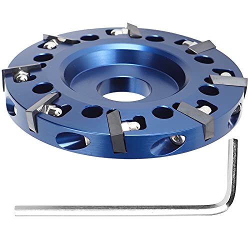 Segrehy Aluminiumlegierung 8 Klingen Hufschneiderplatte Rinder Kuhwinkel Mühle Scheibenschneider Accessoires von Segrehy