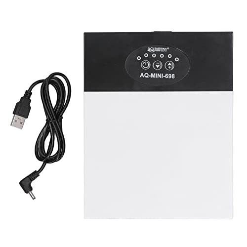 Segrehy Aquarium Sauerstoffpumpe Fischtank Tank Sauerstoffpumpe USB Sauerstoffpumpe Aquariumluftpumpe Fischtank Luftpumpe Großes Luftvolumen Ultra stille tragbare Outdoor -Fischerei 4 von Segrehy