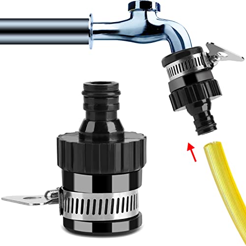 Segutage Universal Schlauchanschluss Wasserhahn, Wasserhahn zum Schlauch Schnellkupplungssatz, Aussenhahn Adapter Gartenschlauch für Autowaschanlage Segutage Universal Schlauchanschluss Wasserhahn, Wasserhahn zum Schlauch Schnellkupplungssatz, Aussenhahn Adapter Gartenschlauch für Autowaschanlage von Segutage