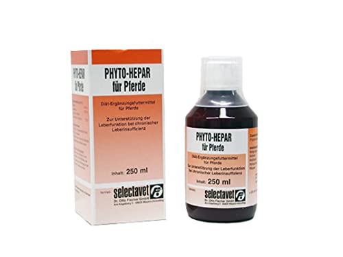 Selectavet Phyto-Hepar 250 ml | Leberfunktion bei Pferden | Artischocke Mariendistel von Selectavet