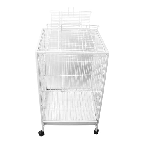 Semme Großer Vogelkäfig Rostbrichtes Metall Easy Installation Käfig Geräumiger Gartenbalkon Semme Großer Vogelkäfig Rostbrichtes Metall Easy Installation Käfig Geräumiger Gartenbalkon von Semme