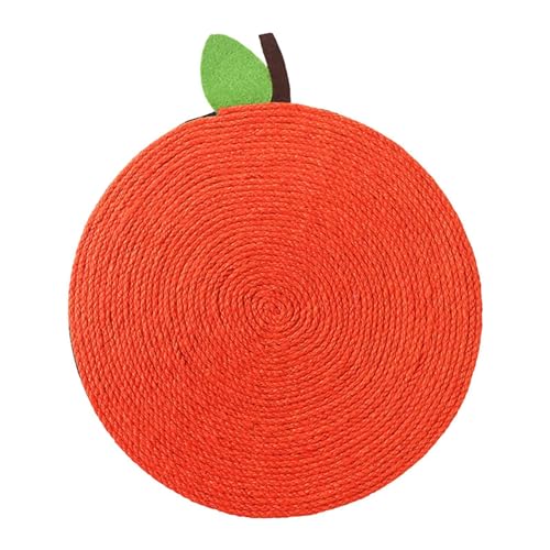 Senermter Katzenkratzbrett, Bett, Kratzbrett für Katzen | Rutschfestes Sisal-Kratzbrett für Haustiere - Orangefarbenes Kätzchen-Kratzbrett zum Schutz von Möbeln und Haustieren Senermter Katzenkratzbrett, Bett, Kratzbrett für Katzen | Rutschfestes Sisal-Kratzbrett für Haustiere - Orangefarbenes Kätzchen-Kratzbrett zum Schutz von Möbeln und Haustieren von Senermter