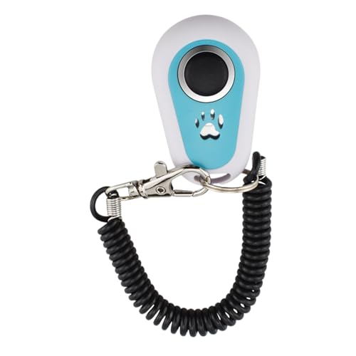 Senermter Hunde Clicker | Tiererziehungs-Clicker Mit Zweifarben-Design | Tragbares Tool mit Handgelenkband für Mittelgroße & Große Hunderassen – Verhaltensunterstützung bei Gehorsam, Bellen & Rückruf von Senermter