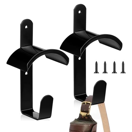 Senermter Zaumzeughalter für, Zaumzeughalter aus Metall | Horse Tack Organizer Zaumzeughaken | Halfter-Aufhänger mit Schrauben, 2 Stück Wandhaken, Aufbewahrungsorganisator, Pferdestall-Zubehör Senermter Zaumzeughalter für, Zaumzeughalter aus Metall | Horse Tack Organizer Zaumzeughaken | Halfter-Aufhänger mit Schrauben, 2 Stück Wandhaken, Aufbewahrungsorganisator, Pferdestall-Zubehör von Senermter