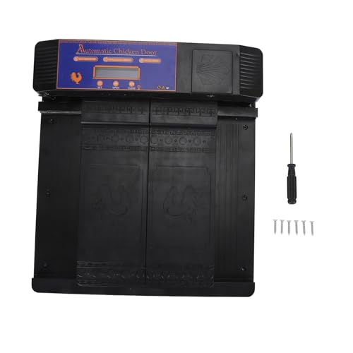 Automatische Chicken Coop by Opener mit Timer Low Battery Alert Double Open Smart Chicken Coop Tür mit LED-Bildschirm von Senrusa