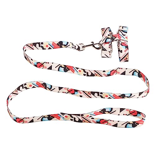 Katzenkabelbaum Leine Set Nylon Einstellbarer Flucht Proof Hunde Brustgurt -Traktionsseil für Gehen im Freien (S) von Senrusa