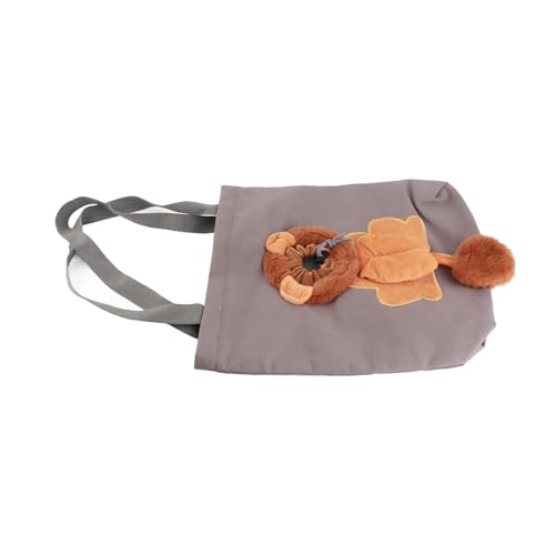 Pet Canvas Umhängetasche atmungsable tragbarer Haustier für Haustiere, süßer Hund, der Taschenbeutel mit einem Reisebeutel für Reisecamping transportiert Wird (S) von Senrusa