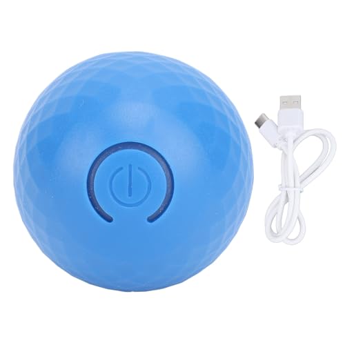 Senrusa Active Rolling Ball Boredom Relief Rechargeable Skills Development Automatic Interactive Dog Ball Toy for Home Indoor Outdoor (Blue) von Senrusa