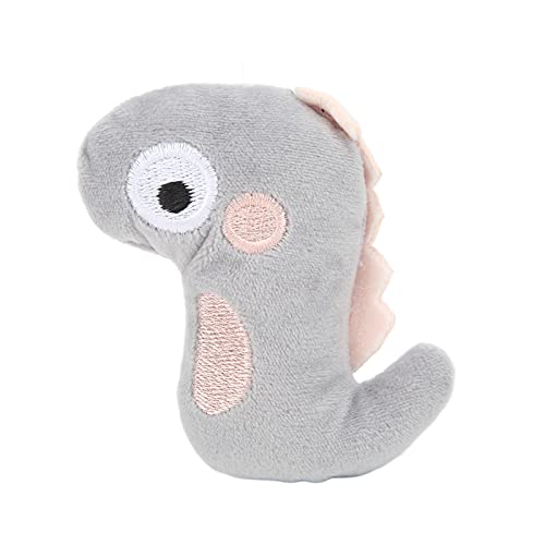 Senrusa Catnip Plush Cat Toys Tooth Cleaning Indoor Relieve Boredom and Stress Interactive Kitty Toy for Teasing Cat (Grauer Dinosaurier) von Senrusa