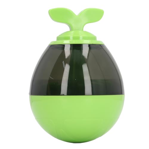 Senrusa Dog Treat Dispens ing Ball erhöht den IQ Interaktive Langeweile Erleichterung reduzieren Picky Eating Pet Slow Feeder Ball für das Training (Grün) von Senrusa