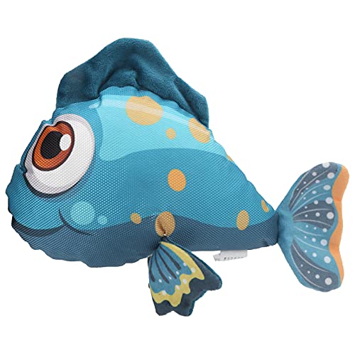 Senrusa Fish Toy Moving Blue Goldfish Toy for Biting Chewing and Kicking for Indoor Cats von Senrusa