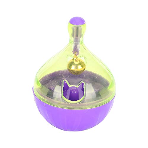 Senrusa Fun Pet Bowl Feeder Roly-Poly Food Leakage Ball Interactive Toy for Cat Dog Purple ABS Senrusa Fun Pet Bowl Feeder Roly-Poly Food Leakage Ball Interactive Toy for Cat Dog Purple ABS von Senrusa