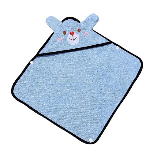 Senrusa Haustuch Handtuch Schnelltrocknen super saugfähig weich bequem vielseitig süße Hunde Badetuch Haustierpflegetuch für Hunde Katzen Katzen (M 45 * 45) von Senrusa