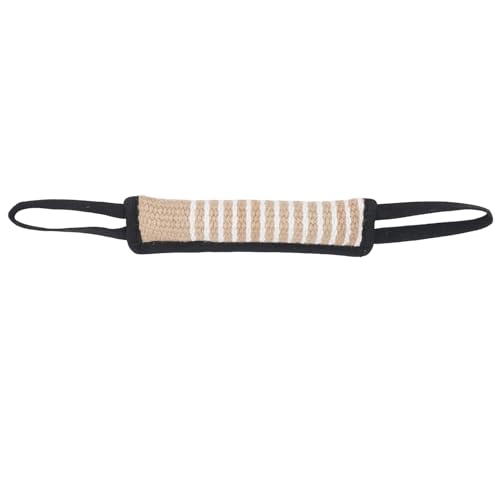 Senrusa Hundebisskissen Tränen von Interaktiven Welpen -Training Spielzeug mit reflektierendem Griff für mittelgroße bis große Hunde (Reflective Handle Black Edge) von Senrusa