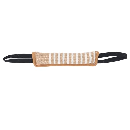 Senrusa Hundebisskissen Tränen von Interaktiven Welpen -Training Spielzeug mit reflektierendem Griff für mittelgroße bis große Hunde (Reflective Handle Golden Edge) von Senrusa