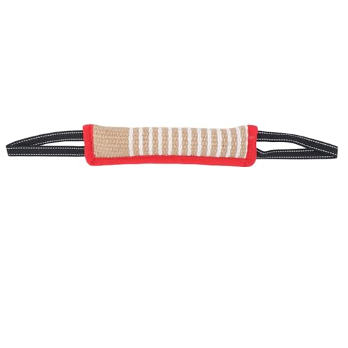 Senrusa Hundebisskissen Tränen von Interaktiven Welpen -Training Spielzeug mit reflektierendem Griff für mittelgroße bis große Hunde (Reflective Handle Red Edge) von Senrusa