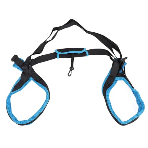 Senrusa Hundekniespanne Beschleunigung der Wiederherstellung Bequeme Stütze Polyester einstellbare Hundebeinbeinstrecke für verletzte Bruchbeine (L) von Senrusa