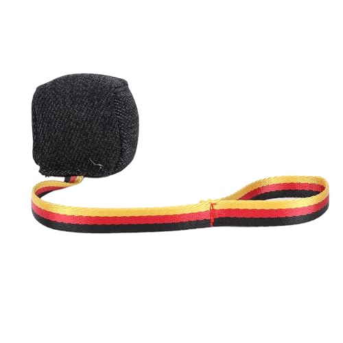 Senrusa Hundetraining Kaut Spielzeug Interaktive Tränen multifunktionales Hundzähne Schleifspielzeug für Haustierübung (Black) von Senrusa