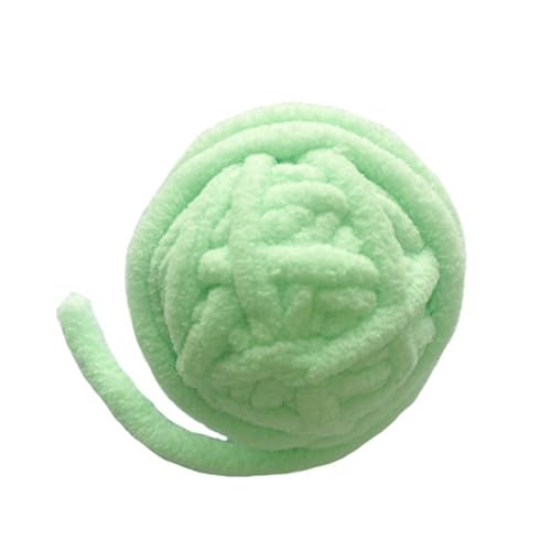 Senrusa Katzengarn Ball Spielzeug Spaß Interaktive Biss Wollgarn Cat Ball Spielzeug mit Bell für Katzen Kätzchen Welpen (Green) von Senrusa