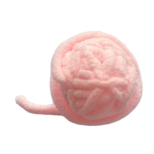 Senrusa Katzengarn Ball Spielzeug Spaß Interaktive Biss Wollgarn Cat Ball Spielzeug mit Bell für Katzen Kätzchen Welpen (Pink) von Senrusa