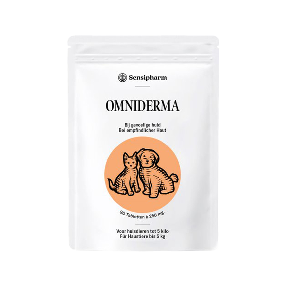 Sensipharm Omniderma Kleine Haustiere - 90 Tabletten Sensipharm Omniderma Kleine Haustiere - 90 Tabletten von Sensipharm