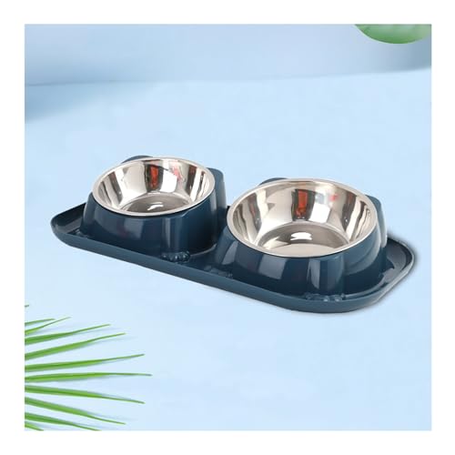 Hundenäpfe, Katzenwasser- und Futterspender, zwei Edelstahl-Futterschalen und Wassernäpfe, 15° geneigte Futterspender, kein Verschütten, rutschfest für kleine, mittelgroße Hunde, Katzen, Welpen, Hundenäpfe, Katzenwasser- und Futterspender, zwei Edelstahl-Futterschalen und Wassernäpfe, 15° geneigte Futterspender, kein Verschütten, rutschfest für kleine, mittelgroße Hunde, Katzen, Welpen, von SePkus