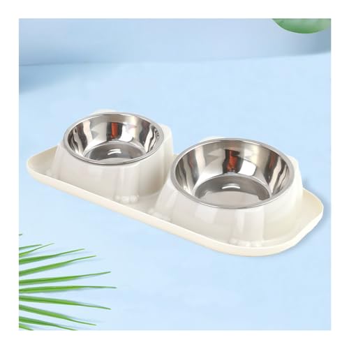 Hundenäpfe, Katzenwasser- und Futterspender, zwei Edelstahl-Futterschalen und Wassernäpfe, 15° geneigte Futterspender, kein Verschütten, rutschfest für kleine, mittelgroße Hunde, Katzen, Welpen, Hundenäpfe, Katzenwasser- und Futterspender, zwei Edelstahl-Futterschalen und Wassernäpfe, 15° geneigte Futterspender, kein Verschütten, rutschfest für kleine, mittelgroße Hunde, Katzen, Welpen, von SePkus