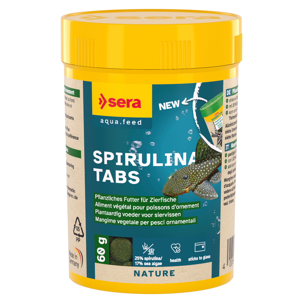 2 + 1 gratis! 3 x 100 Tabletten sera Spirulina Tabs Nature - 3 x 100 Tabletten 2 + 1 gratis! 3 x 100 Tabletten sera Spirulina Tabs Nature - 3 x 100 Tabletten von Sera
