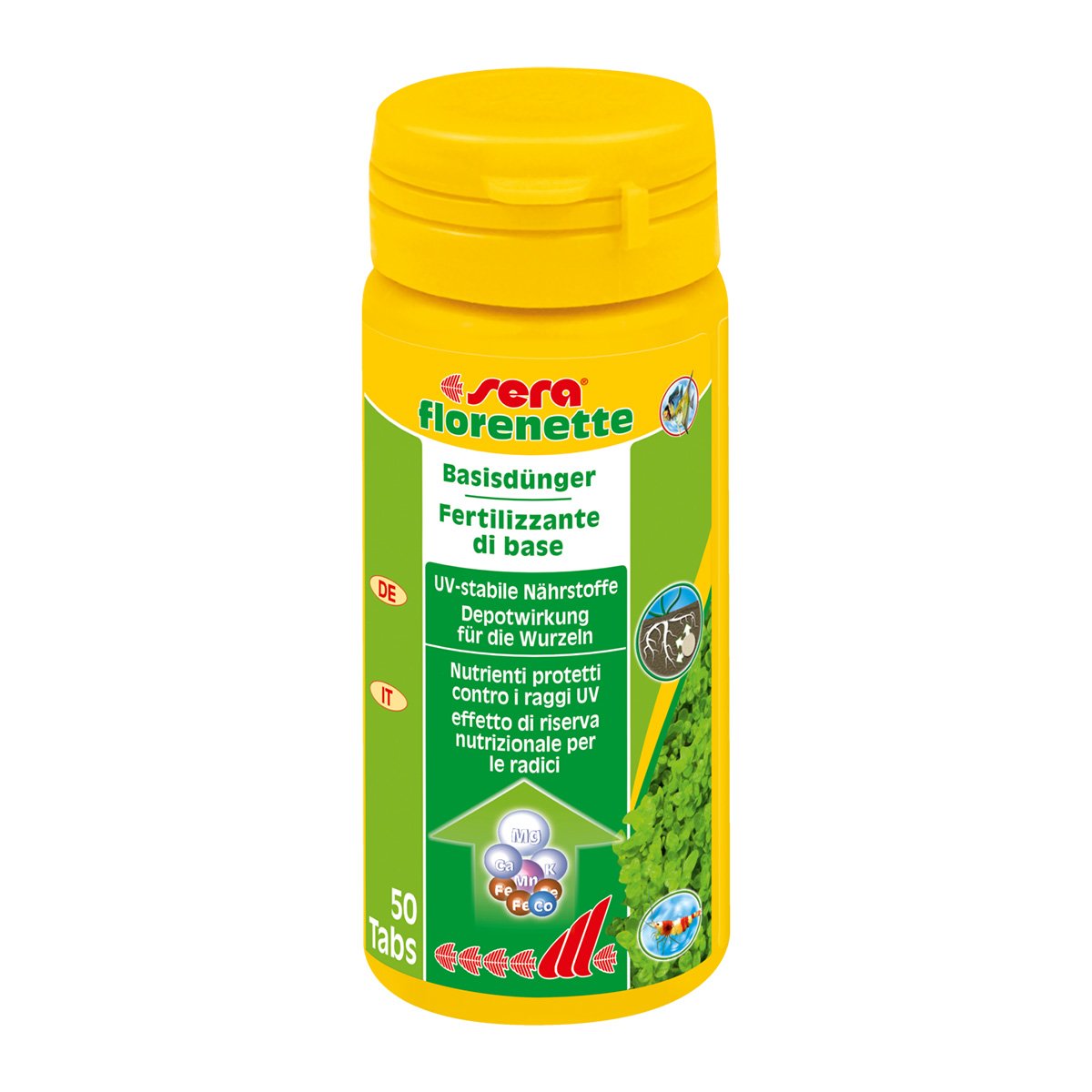 Sera Aquariumdünger florenette 50 Tabs (50 ml) von Sera