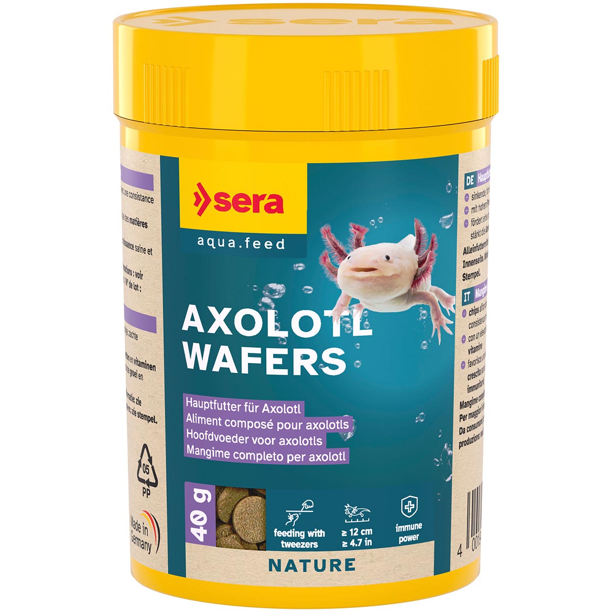 Sera Axolotl Wafers 250 ml (100 g) von Sera