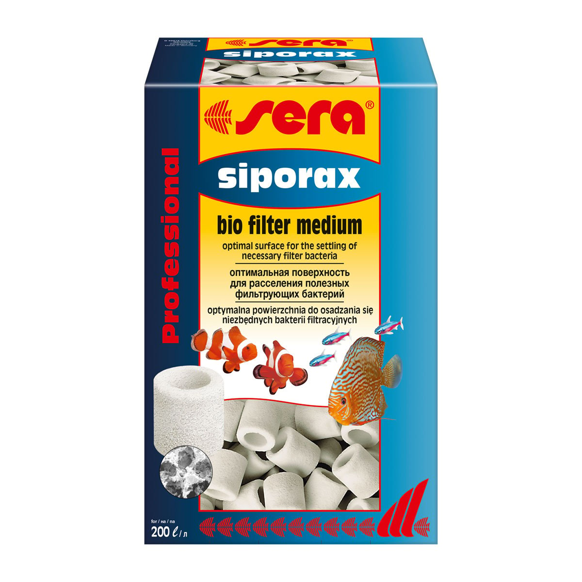 Sera Filtermaterial siporax 1l von Sera