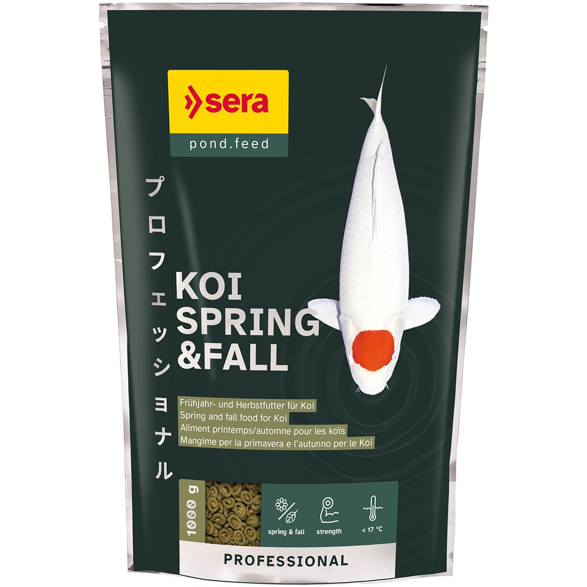 Sera KOI Professional Frühjahr-/Herbstfutter 1000g von Sera