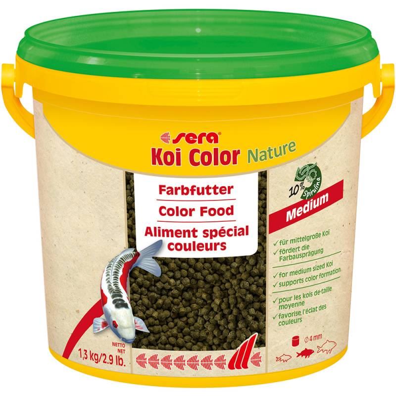 Sera Koi Color Nature Medium - Sparpaket: 2 x 3800 ml von Sera