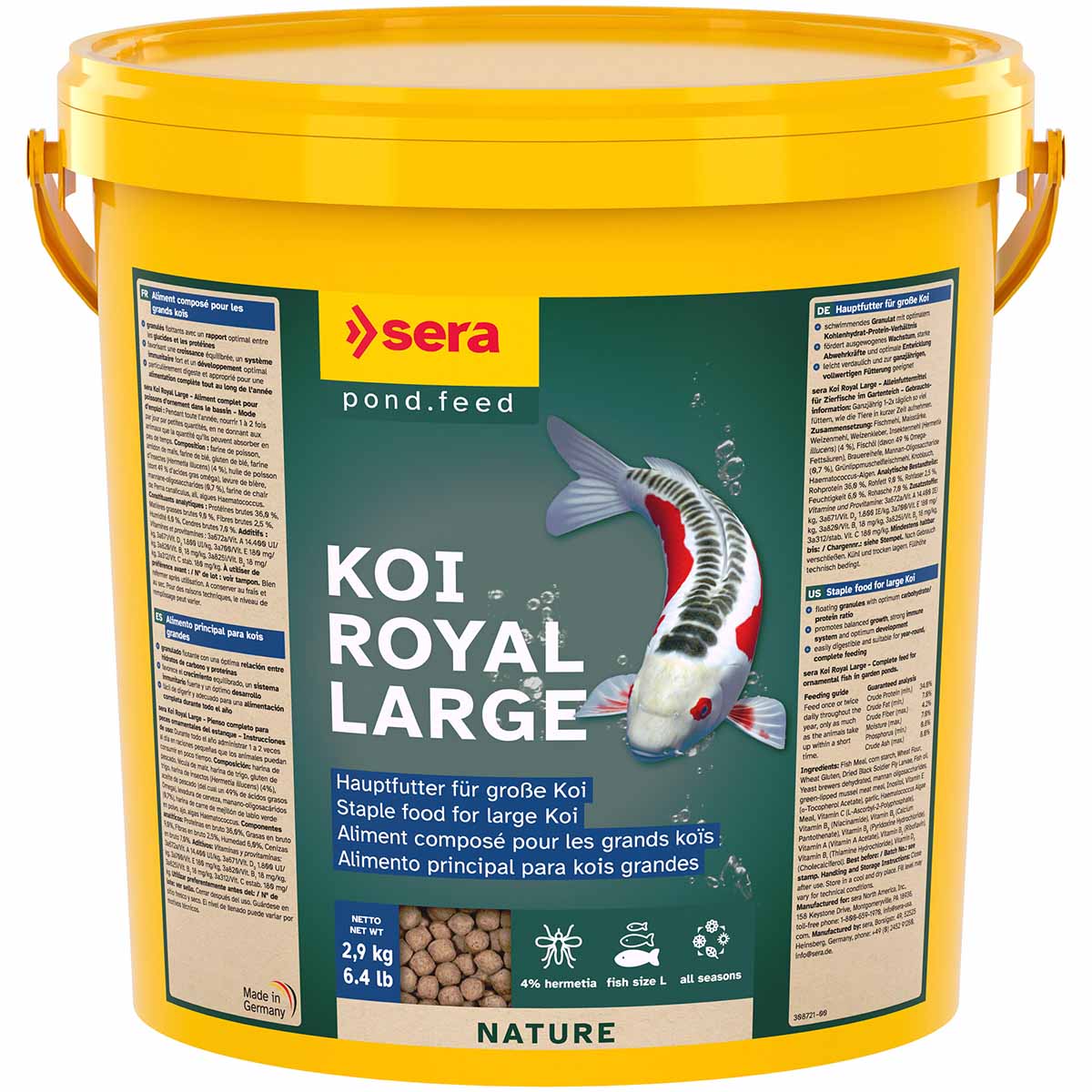 Sera Koi Royal Nature Large 1kg von Sera