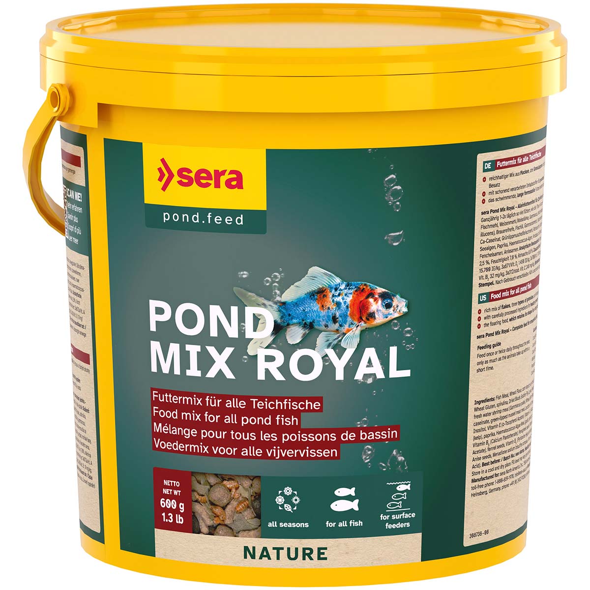 Sera Pond Mix Royal Nature 3,8l Sera Pond Mix Royal Nature 3,8l von Sera