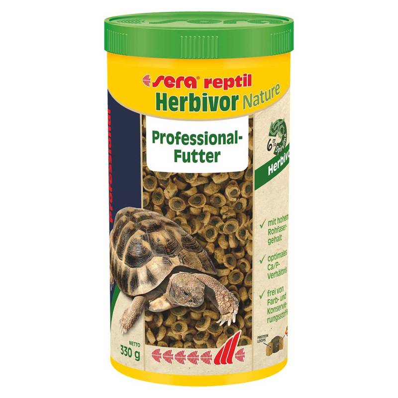 sera reptil Professional Herbivor Nature 1000ml von Sera