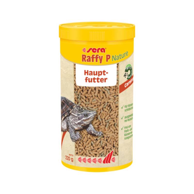 Sera Schildkrötenfutter Raffy P Nature 1000ml von Sera