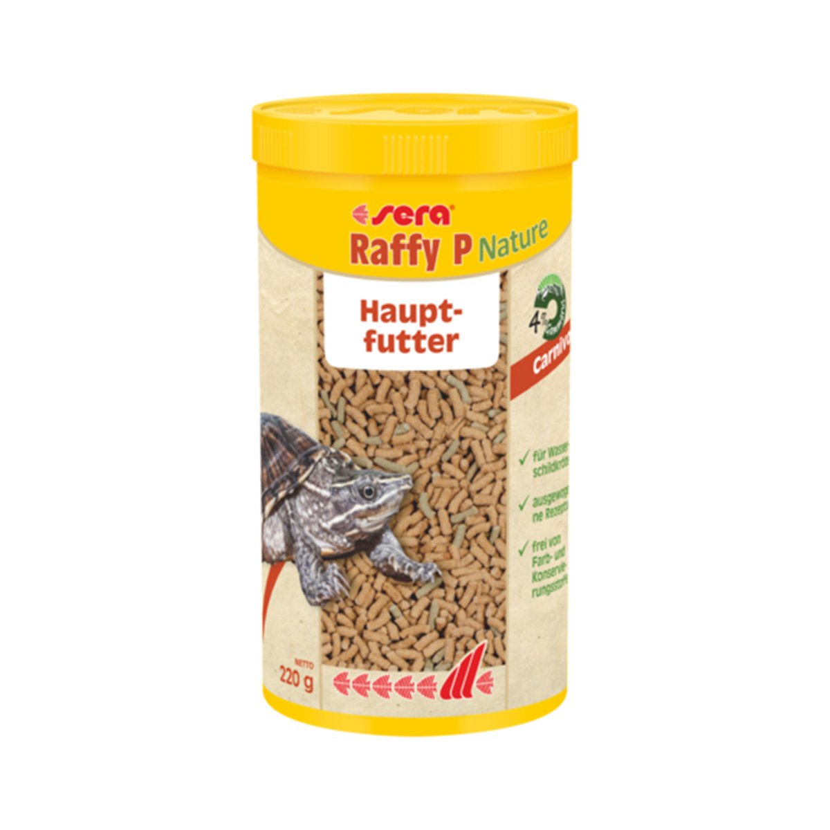 Sera Schildkrötenfutter Raffy P Nature 2x1000ml Sera Schildkrötenfutter Raffy P Nature 2x1000ml von Sera
