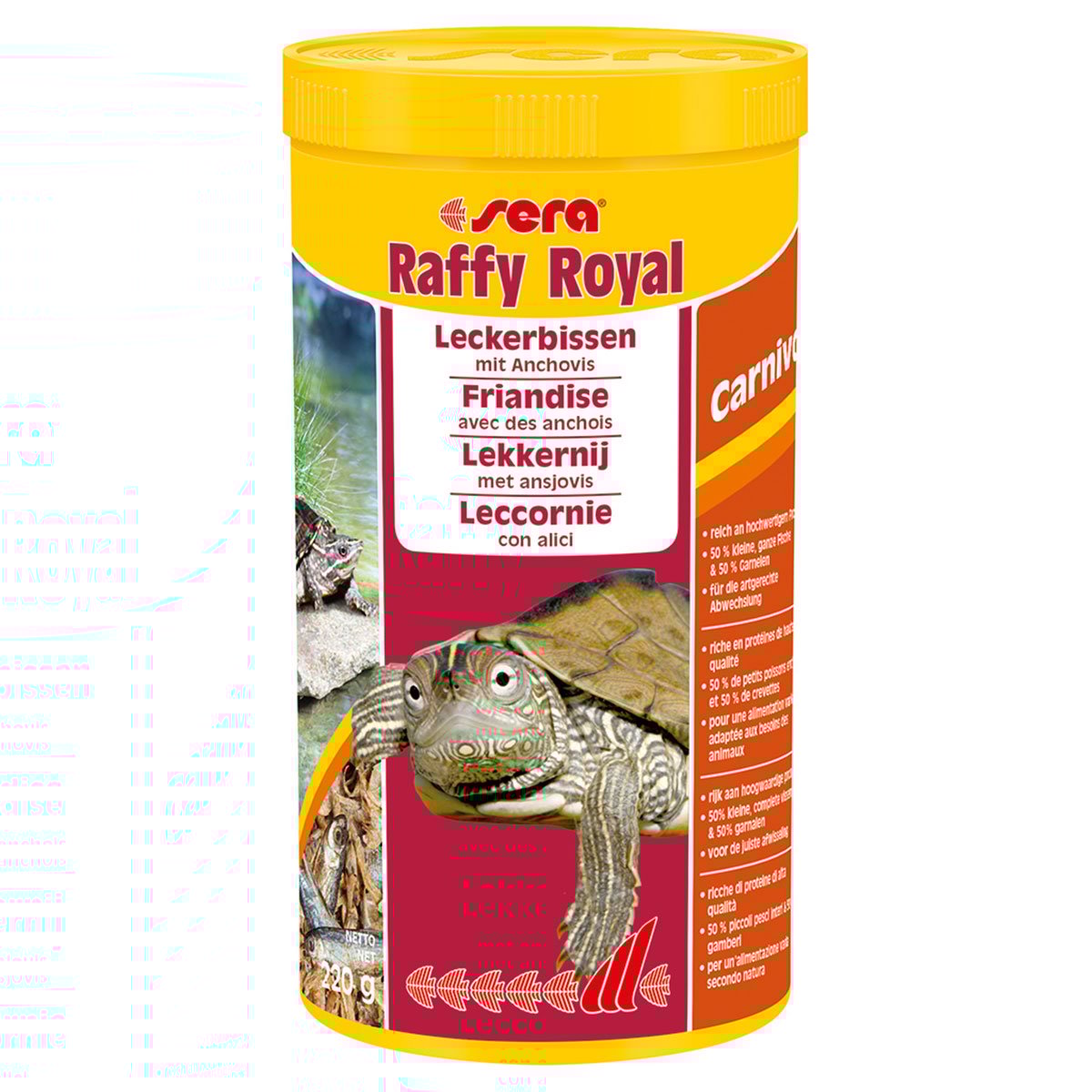 Sera Schildkrötenfutter Raffy Royal 1000ml Sera Schildkrötenfutter Raffy Royal 1000ml von Sera