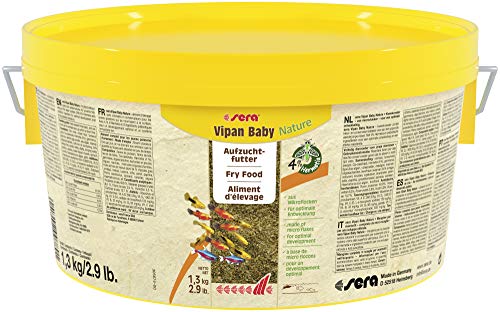 sera Vipan Baby Nature 1,3 kg (2 L) - Mikroflocken für Jungtiere, Jungfischfutter sera Vipan Baby Nature 1,3 kg (2 L) - Mikroflocken für Jungtiere, Jungfischfutter von sera